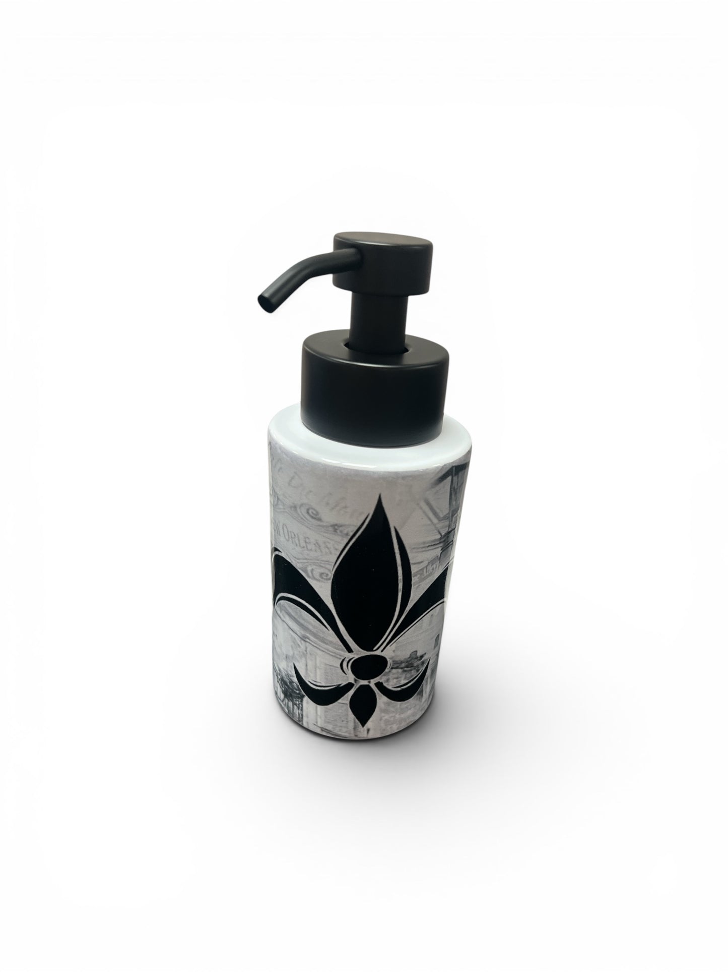 Fleur De Lis Soap Dispenser