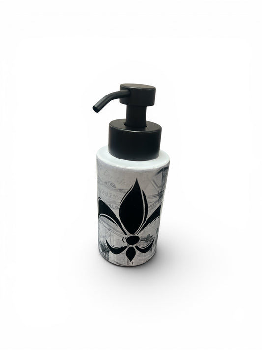Fleur De Lis Soap Dispenser