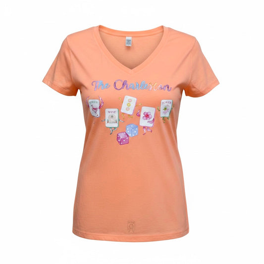The Charleston Coral Shirt