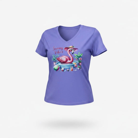 Sunny Vibes Purple Shirt