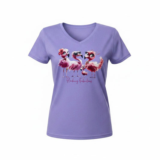 Flocking Fabulous Purple Shirt