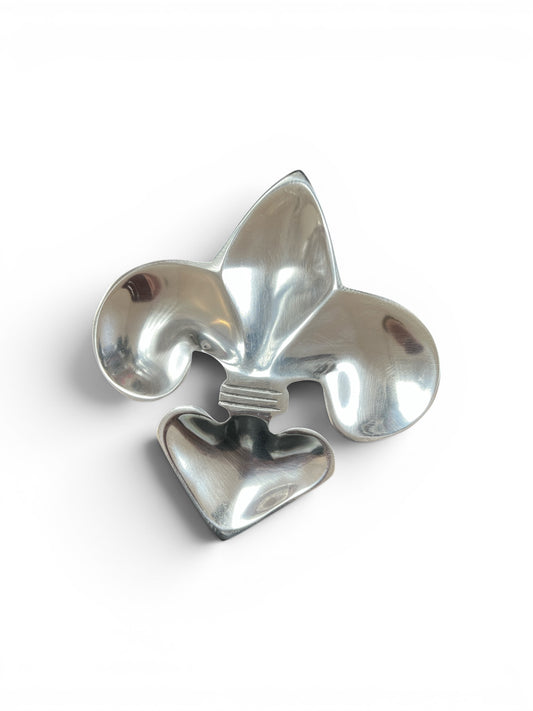 Silver Fleur De Lis Spoonrest