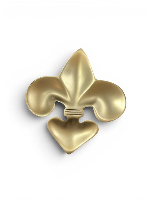 Gold Fleur De Lis Spoon Rest