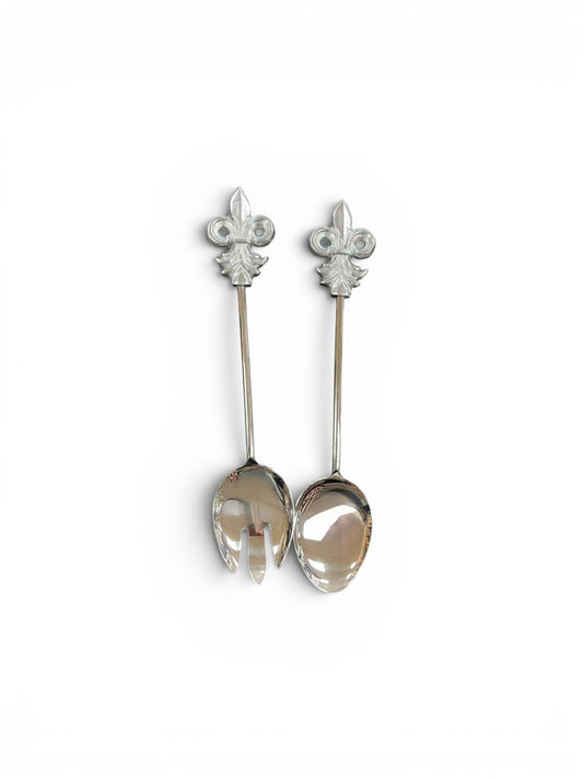 Fleur De Lis Serving Set