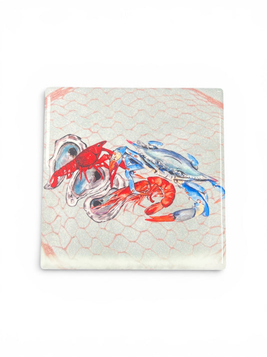 Seafood Coaster