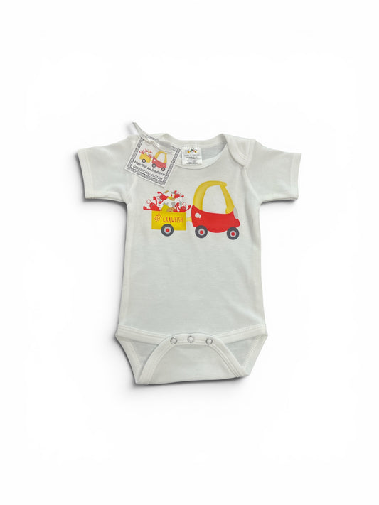 Hot Crawfish Buggy Onesie