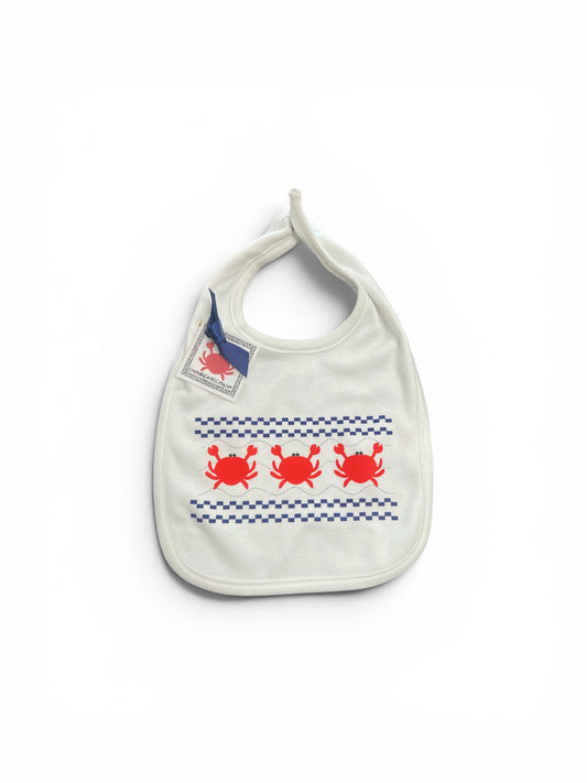 Crab Baby Bib