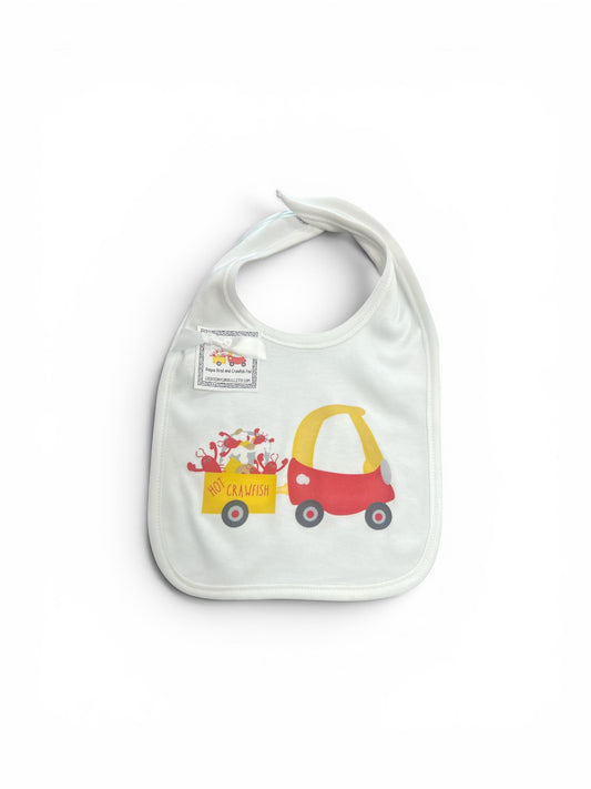 Hot Crawfish Buggy Baby Bib