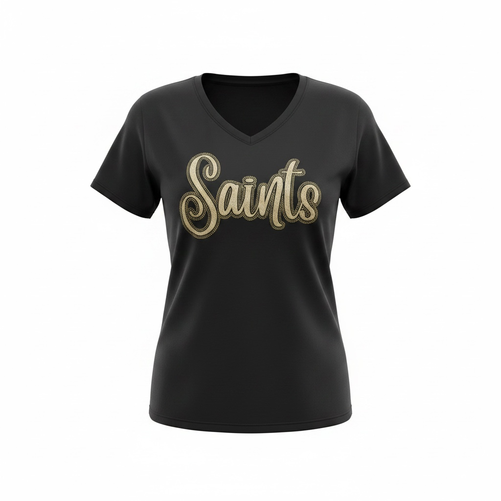 Saints Script Shirt
