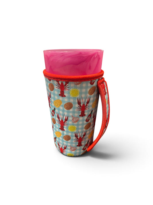 Crawfish Boil Large Cup Sleeve