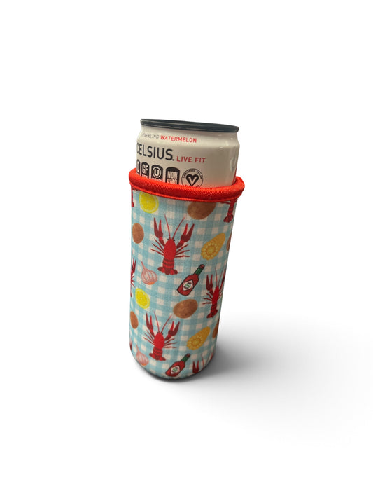 Crawfish Slim Can Sleeve