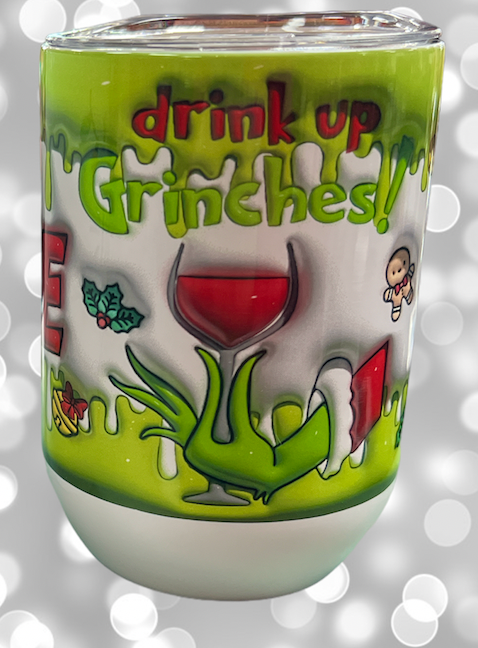 Cups - Christmas Insulated wine glasses