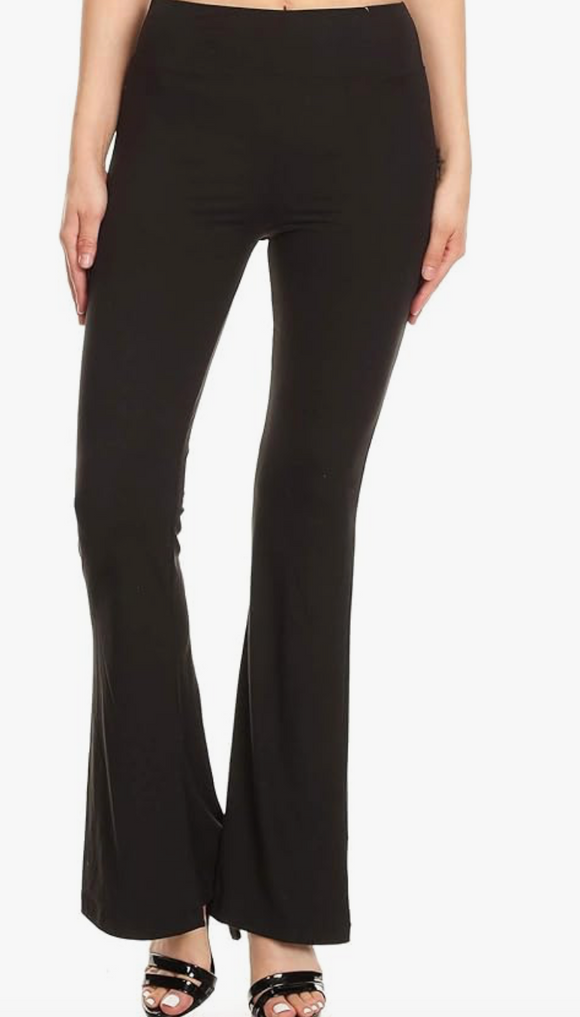 Apparel - Black flare bottom leggings