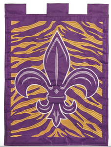 Flags- Fleur De Lis Tiger flags