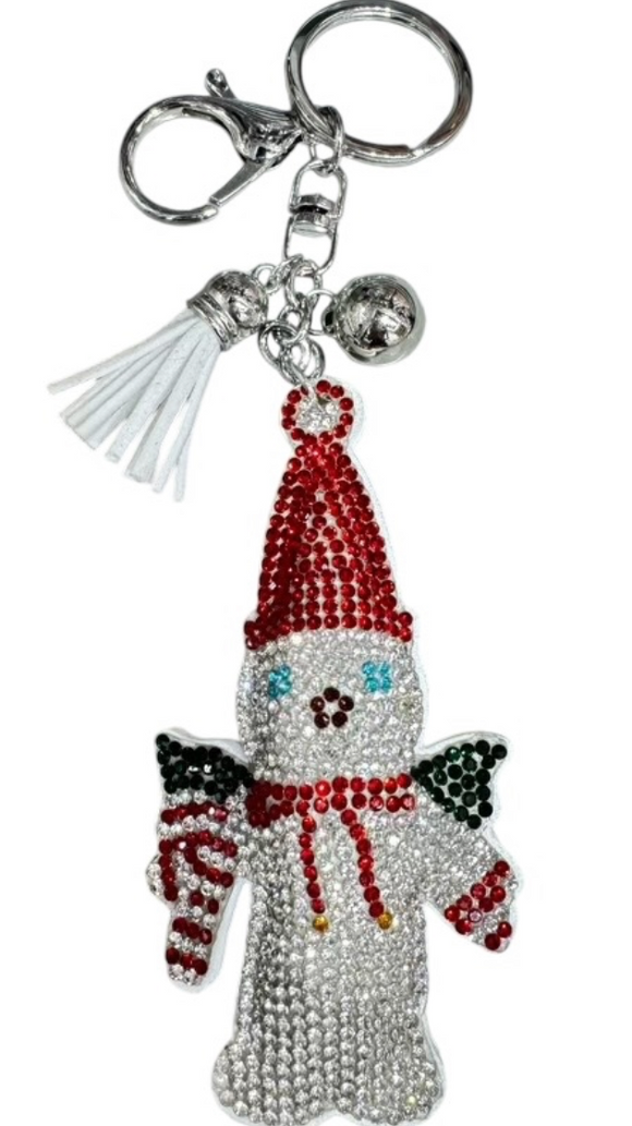 Accessories - Flying snowman keychain