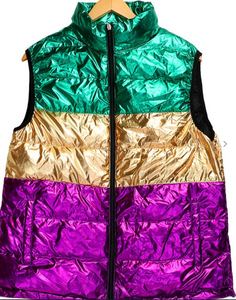 Apparel - Mardi Gras Puffy Jacket