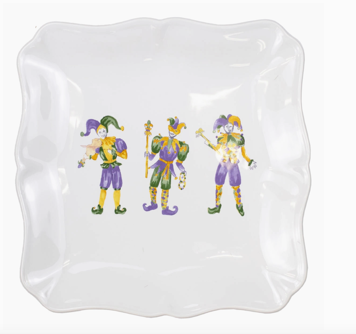 Mardi Gras Jester Platter