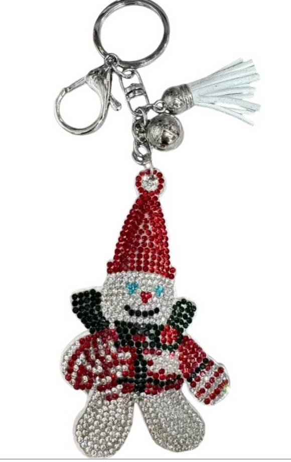 Accessories - Flying snowman keychain