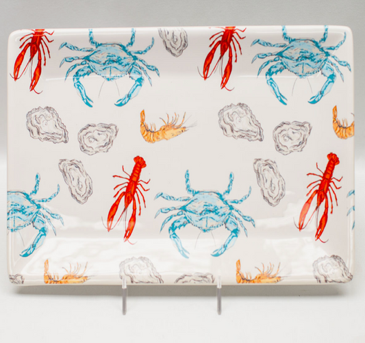 Coastal Seafood Rectangle Platter