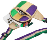 Mardi Gras Sling Bag