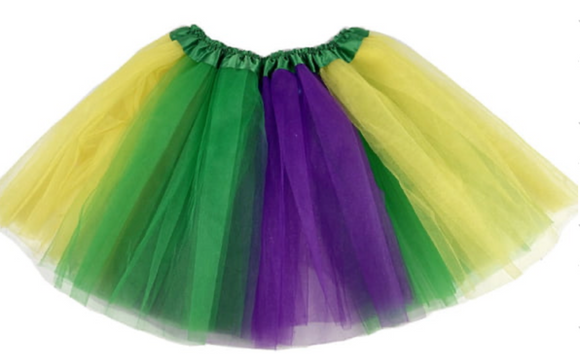 Apparel- Mardi Gras Children's tutu