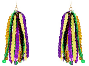 Accessories - Sequin Drop Earrings