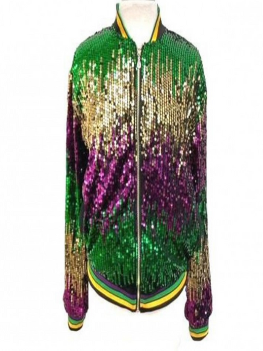 Mardi Gras theme jacket