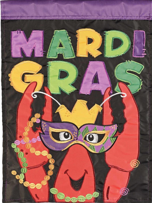 Mardi Gras Crawfish Flags