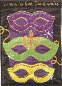 Flags - Mardi Gras Mask