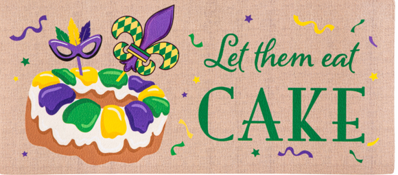 Door Mats- Mardi Gras King Cake Switch Mat