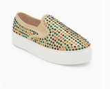 Mardi Gras Rhinestone Tennis Shoes