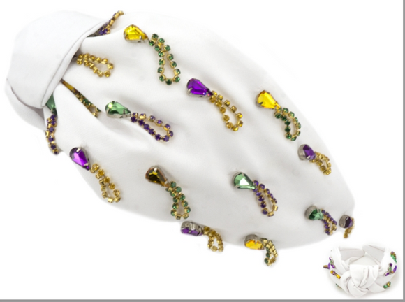 Mardi Gras Headband