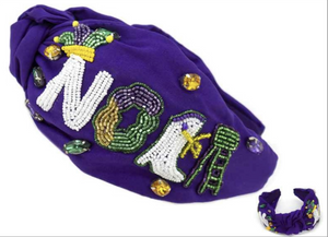 Mardi Gras NOLA headband