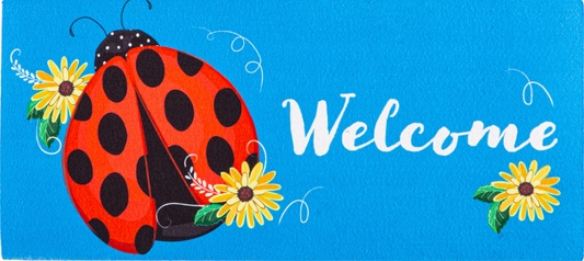 Welcome Lady Bug Switch Mat