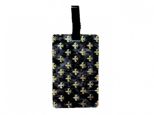 Fleur De Lis Luggage Tag