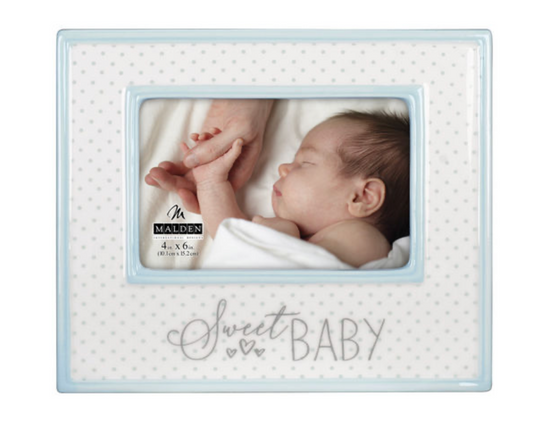 Sweet Baby Blue Picture Frame