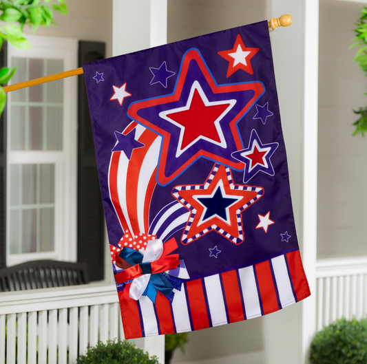 Stars & Stripes House Flag