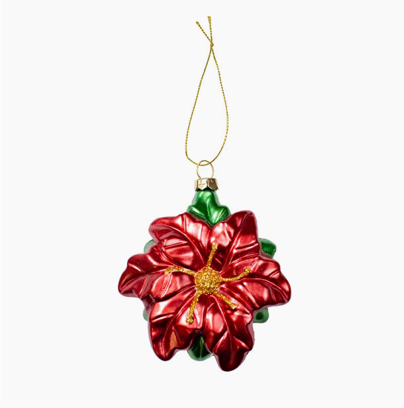 Poinsettia Ornament