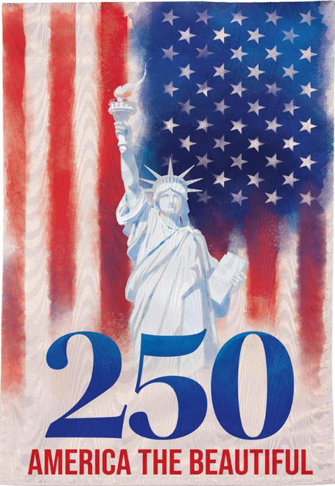 250th Anniversary Flag