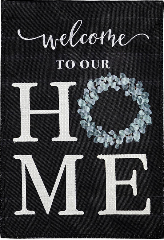 Eucalyptus Welcome Garden Flag