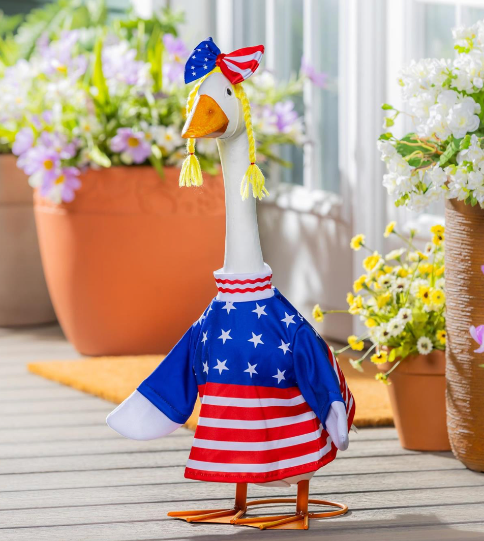 Patriotic Dress Goose Outfit