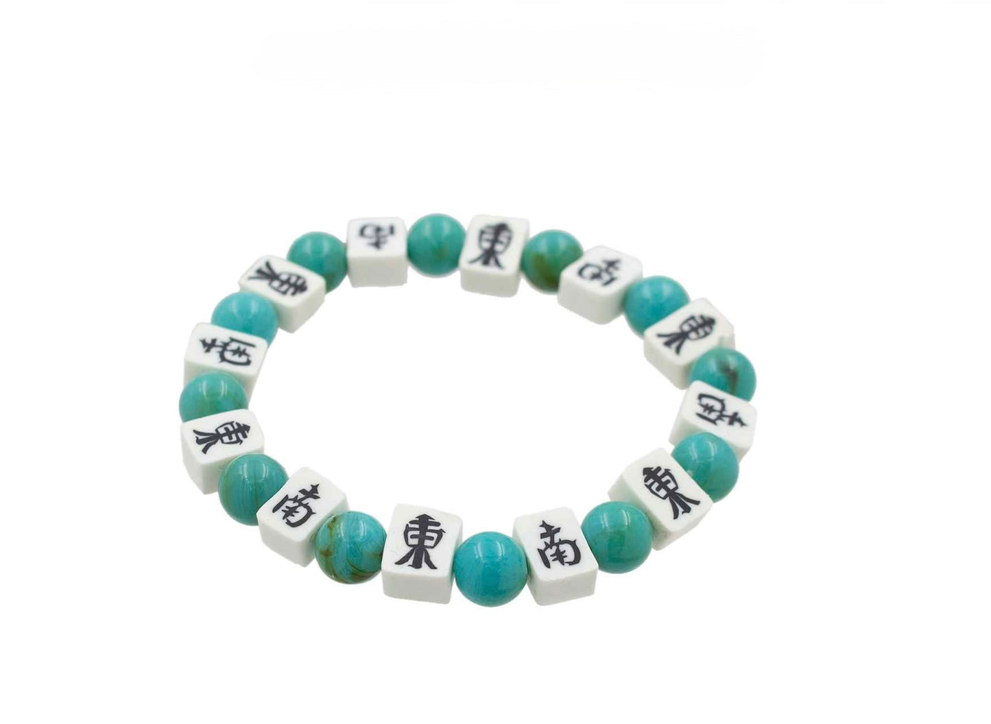 Green Mahjong Bracelet