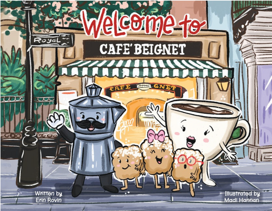 Welcome to cafe beignet Book