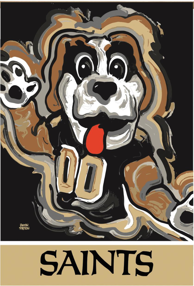 Saints Gumbo Flag