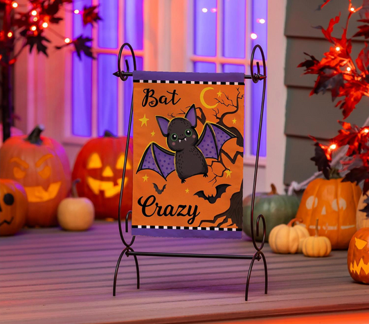 Gone Batty Garden Flag