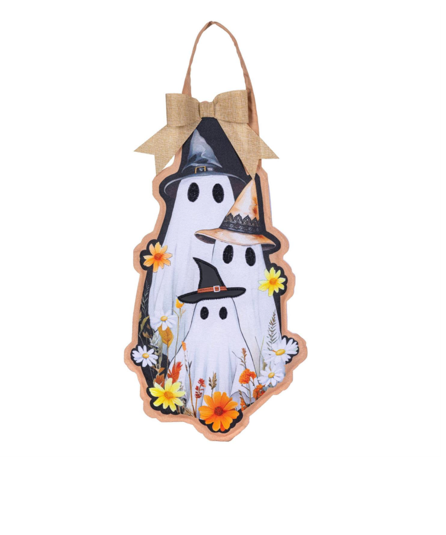 Halloween Ghost Family Door Hanger