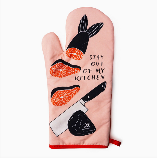 Stay out of my kitchen Oven Mitt