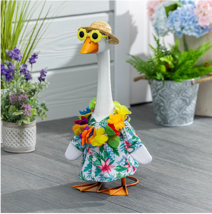 Giddy The Goose Hawaiian Outfit