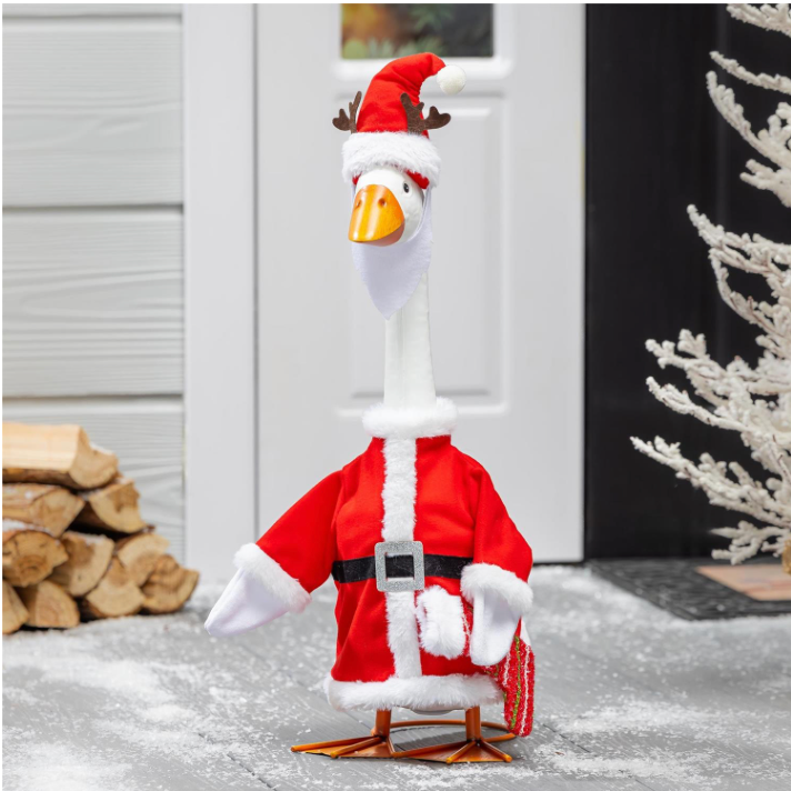 Giddy The Goose Mr. Claus Outfit