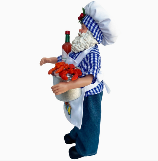 Seafood Boil Santa